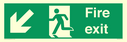 fire-exit-sign-with-arrow-diagonal-down--left--running-man-facing-left~